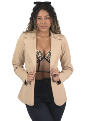 Blazer Clásico Beige