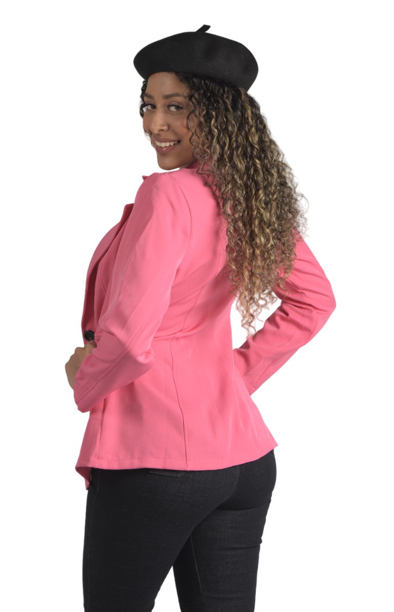 Blazer Clásico Fucsia 3 Blazer Clásico Fucsia - Imagen 3
