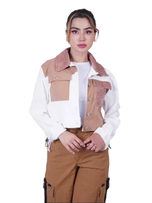 Chaqueta Pana Combinada